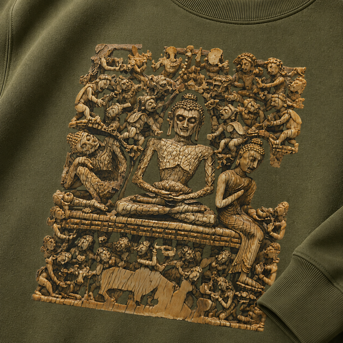 Fasting Buddha Sweatshirt