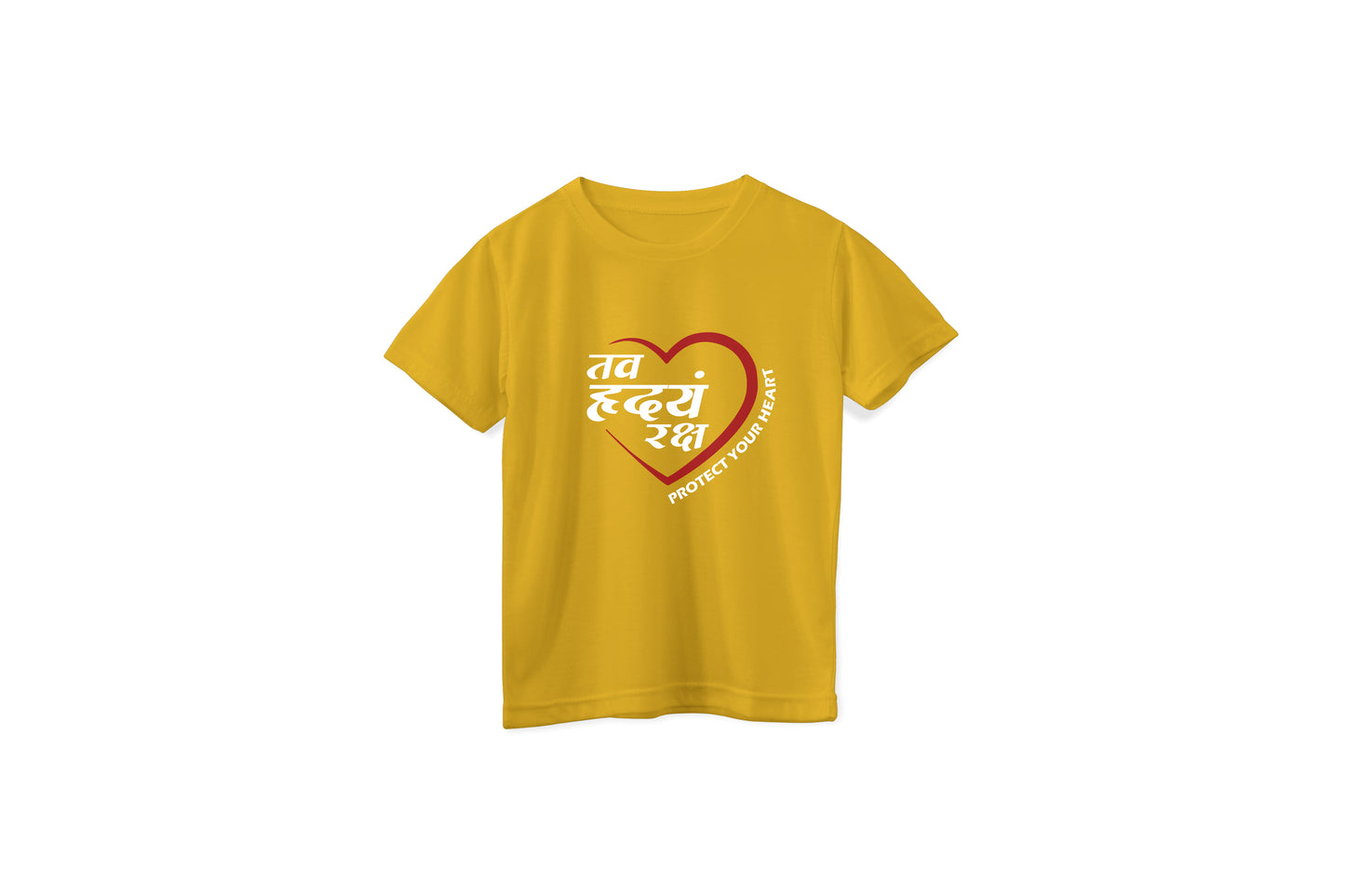 Kids 'Tav Hridyam Raksha' Mockup