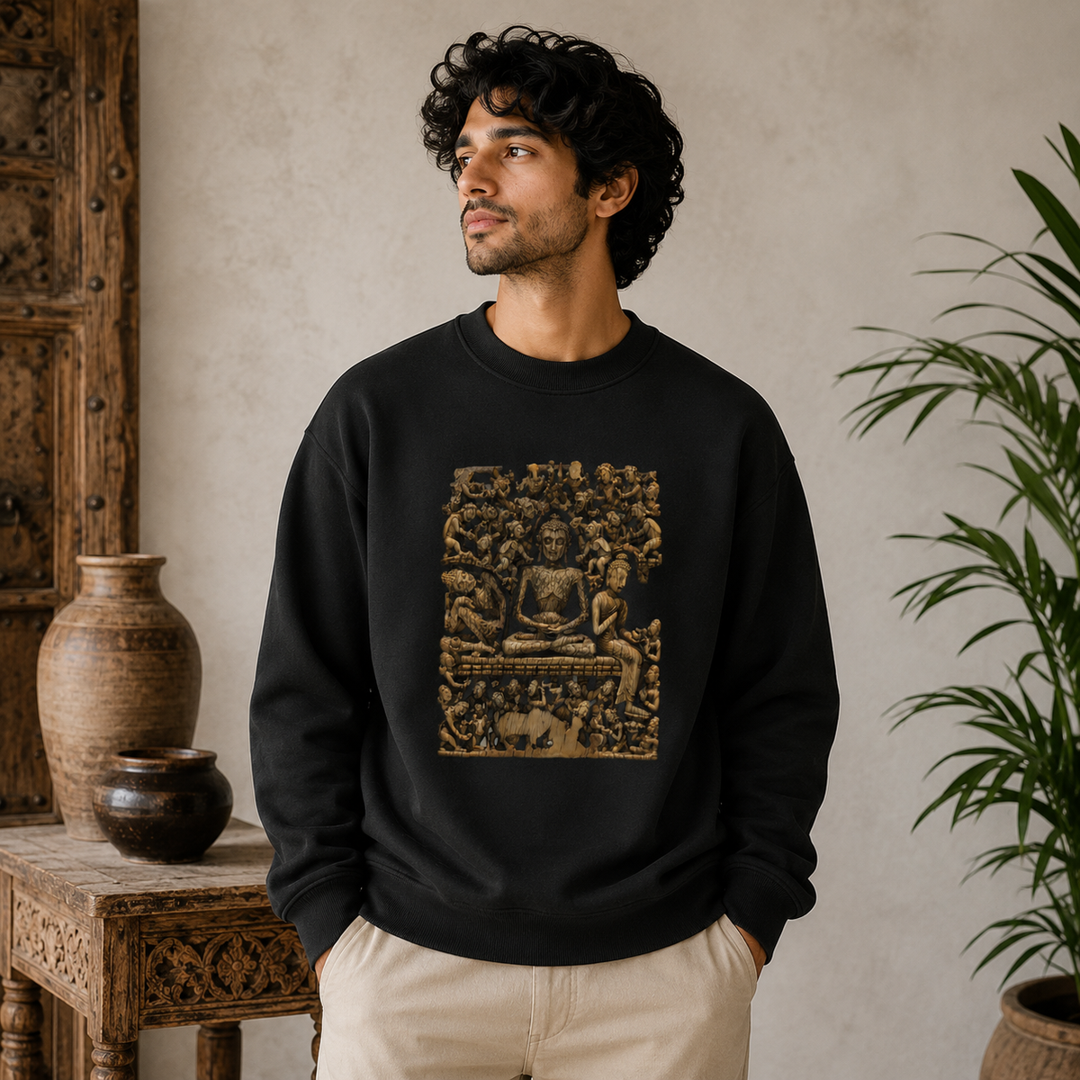 Fasting Buddha Sweatshirt