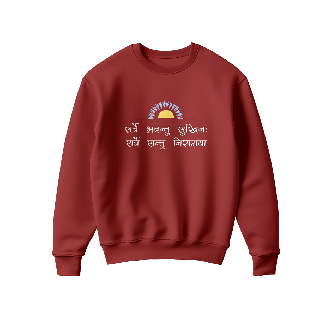 Adult 'Sarve Bhavantu Sukhinah' Sweatshirt Unisex