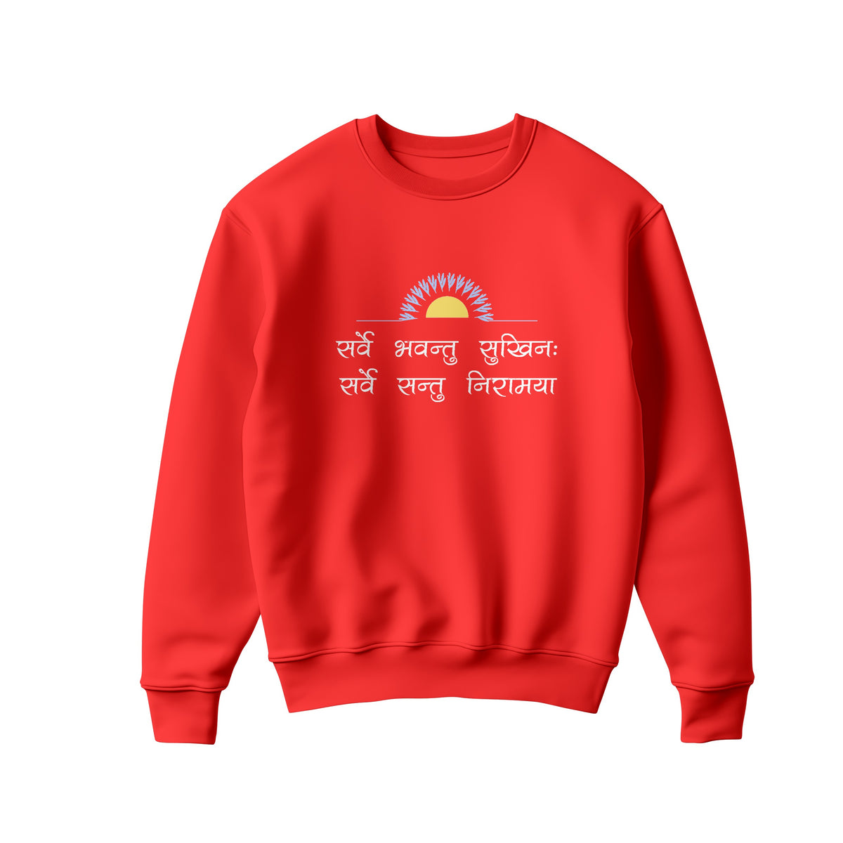 Adult 'Sarve Bhavantu Sukhinah' Sweatshirt Unisex