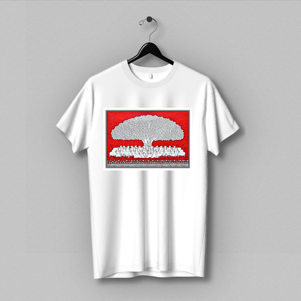 Kalpvriksha Pichwai Art Tee